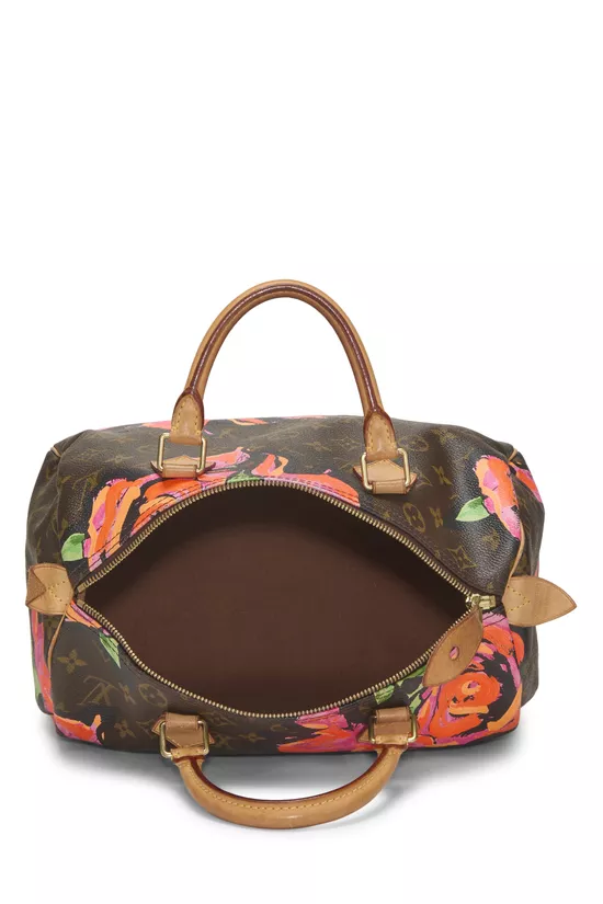 Stephen Sprouse x Louis Vuitton Monogram Roses Speedy 30, , large image number 5