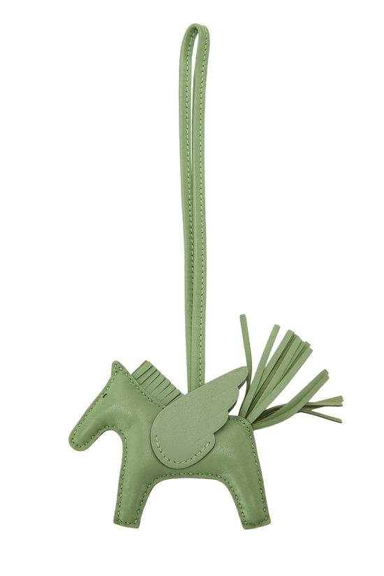 Vert Criquet Milo Leather Rodeo Pegase Bag Charm PM, , large image number 0