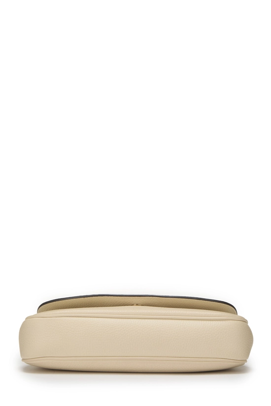 White Grained Leather Soho Crossbody, , large image number 4