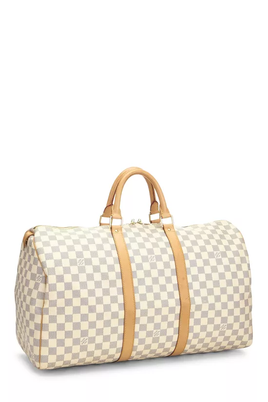 Damier Azur Keepall 50, , large image number 1