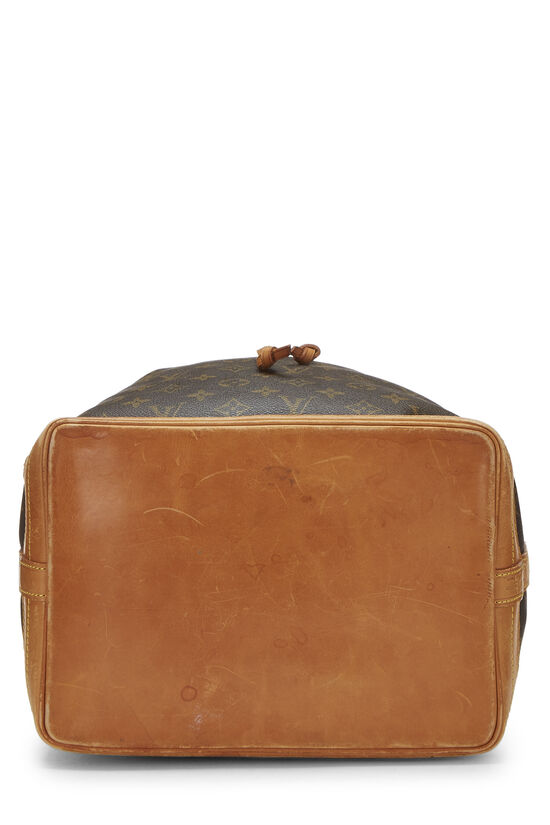 LOUIS VUITTON Noe Monogram Drawstring Bucket Shoulder Bag GM Large Size  Vintage