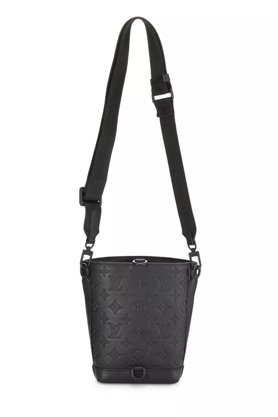 Black Monogram Shadow Noe Sling, , large image number 3