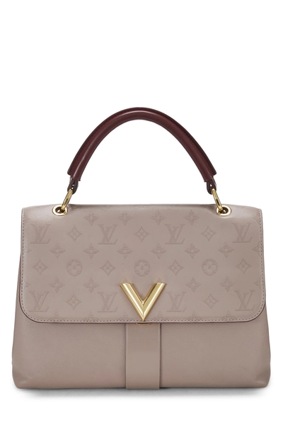 Louis Vuitton Beige Calfskin Leather Very Top Handle Bag — photo 1