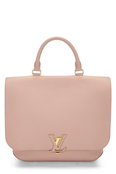 Louis Vuitton Pink Taurillon Leather Volta