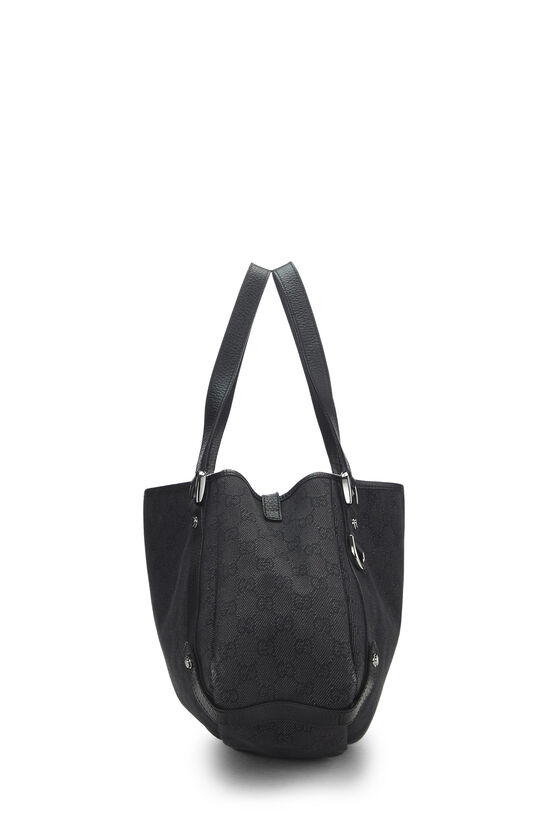 Black Original GG Canvas Abbey Tote Large, , large image number 2