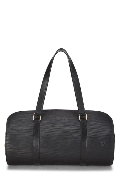 Louis Vuitton Black Epi Soufflot & Mini Set