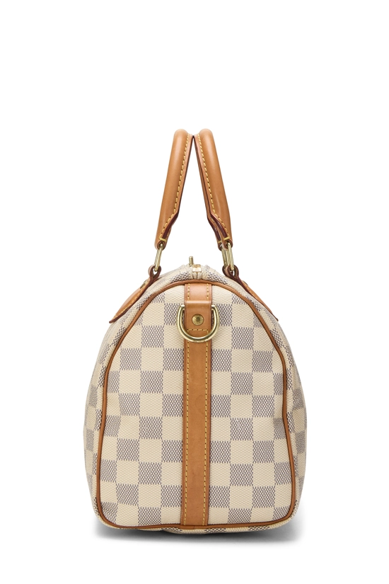 Damier Azur Speedy Bandouliere 25, , large image number 2