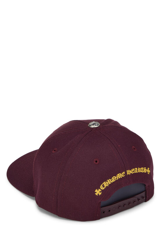 Burgundy Baseball Cap, , large image number 1