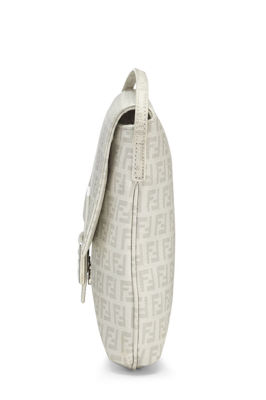 White Zucchino Coated Canvas Messenger Small, , large image number 3