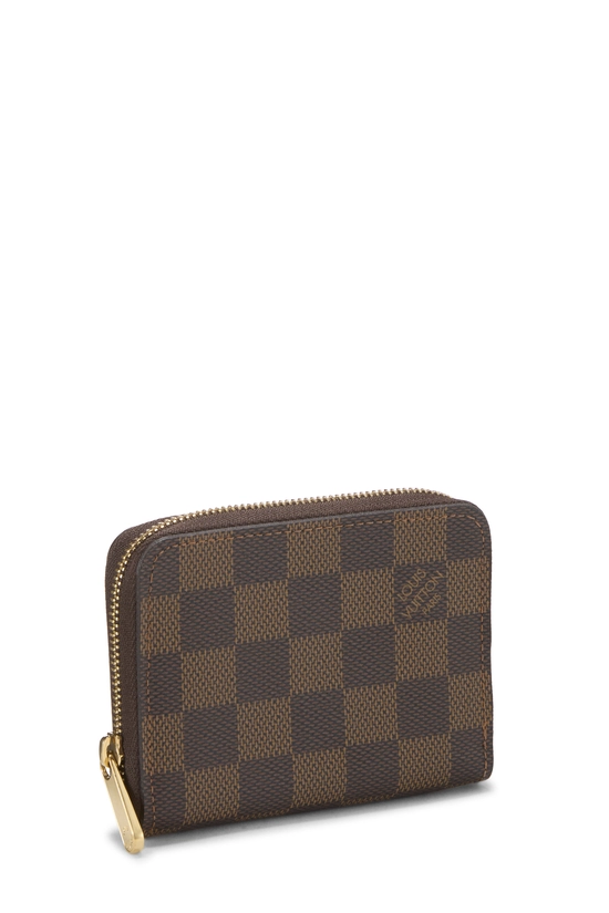 Damier Ebene Zippy Coin Purse, , large image number 1