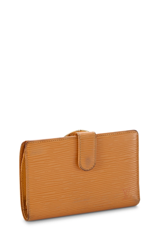 Orange Epi Viennois Wallet, , large image number 1