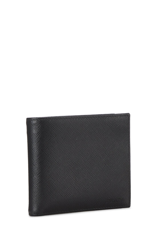 Black Saffiano Bifold Wallet, , large image number 1