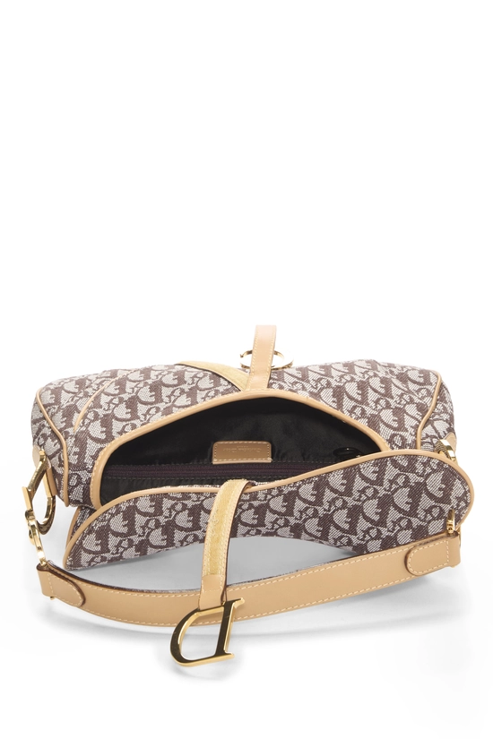 Brown Trotter Canvas Double Saddle Bag, , large image number 5