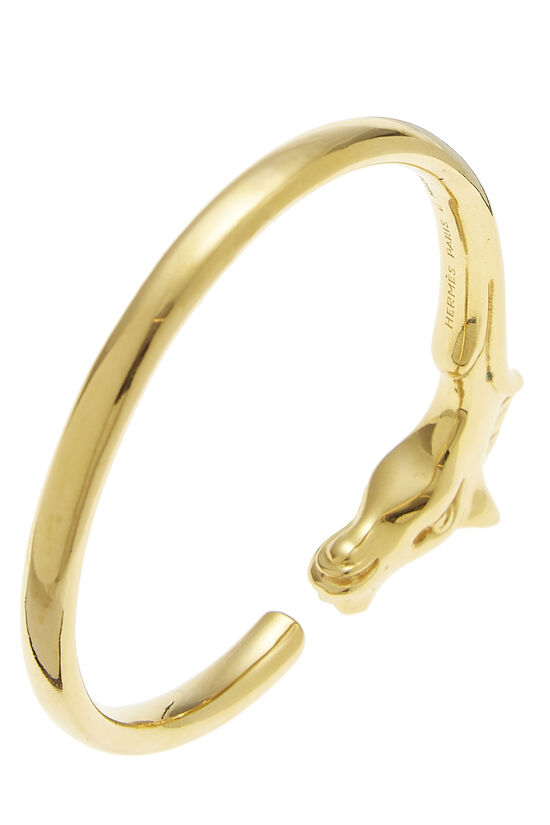 	 Gold Vermeil Galop Bracelet, , large image number 1