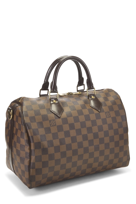 Damier Ebene Speedy Bandouliere 30, , large image number 1
