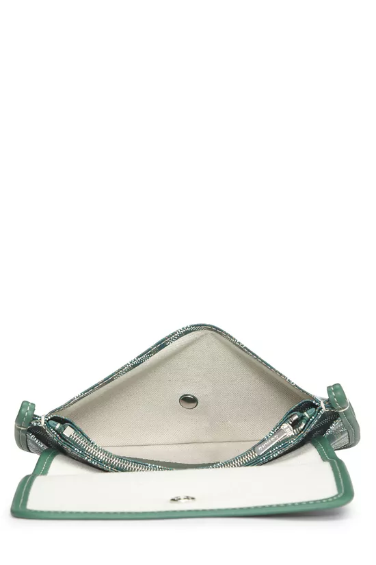 Green Goyardine Canvas Plumet, , large image number 5