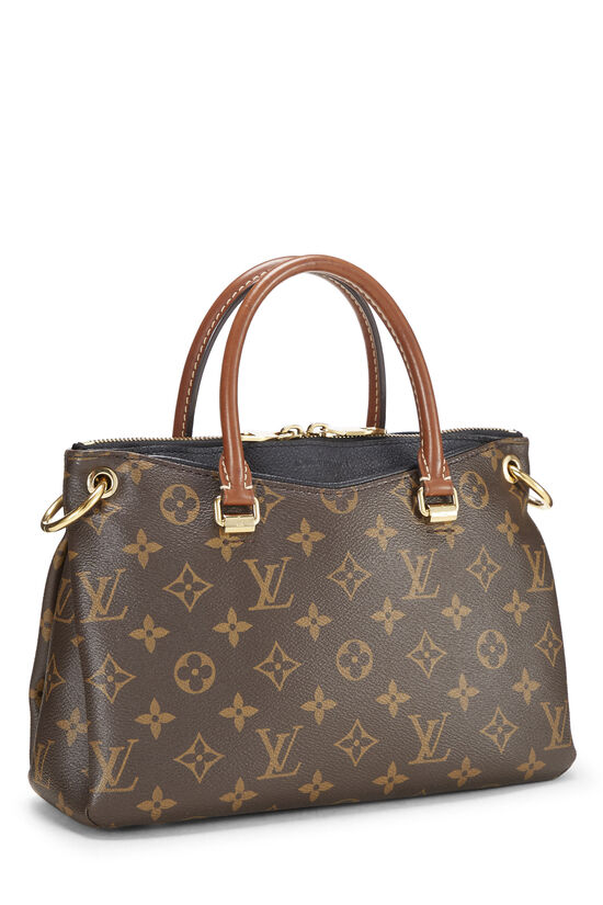 Louis Vuitton Pallas Bb Shoulder Bag in Black Monogram Leather