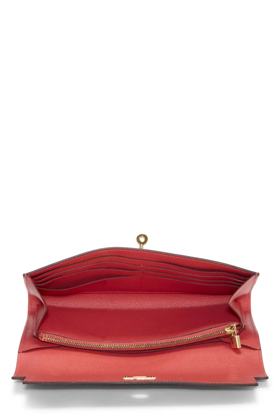 Rose Jaipur Epsom Kelly Wallet, , large image number 3