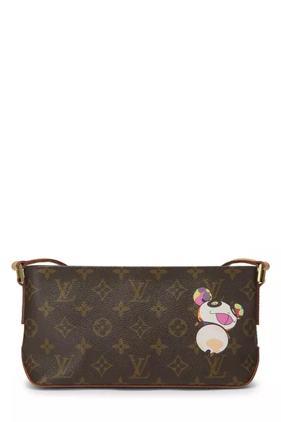 Louis Vuitton Takashi Murakami x Louis Vuitton Monogram Canvas Panda Trotteur