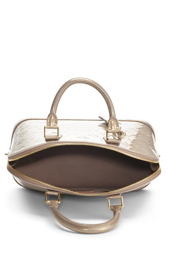 Beige Poudre Monogram Vernis Alma PM NM, , large image number 5