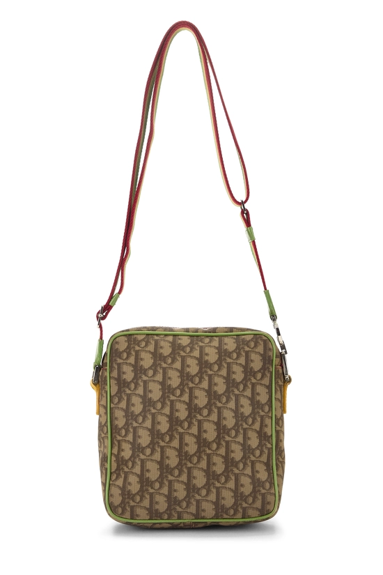 Brown Trotter Coated Canvas Shoulder Bag Mini, , large image number 3