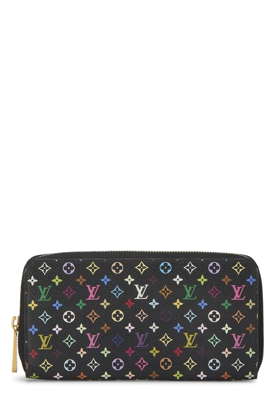 LOUIS VUITTON 幾何学模様 ハンカチ 約50cm Pre-Owned Takashi Murakami x Louis Vuitton Black Monogram