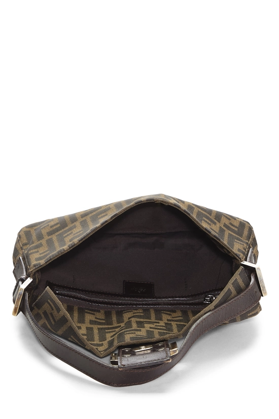 Brown Zucca Canvas Baguette, , large image number 5