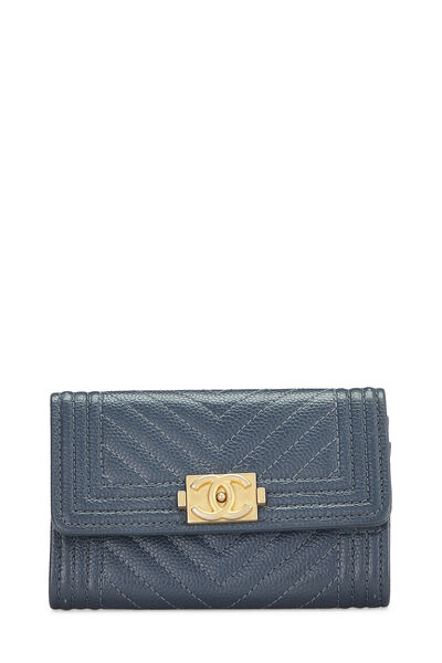 Classic Louis Vuitton Damier ( Dark Blue-Grey ) Men's Bifold Wallet