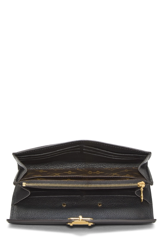 Black Monogram Canvas Pallas Wallet , , large image number 3