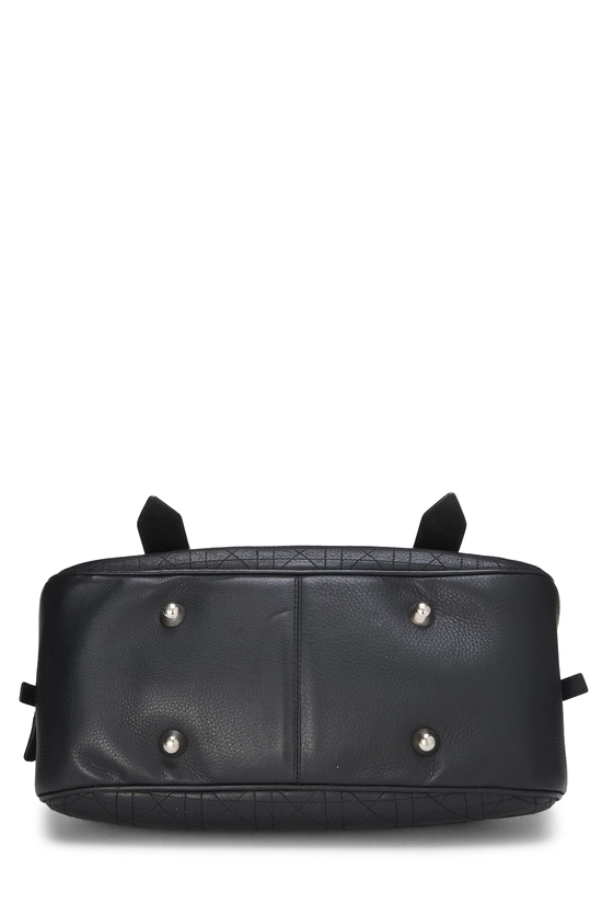 Black Calfskin D Buckle Bowling Bag, , large image number 4