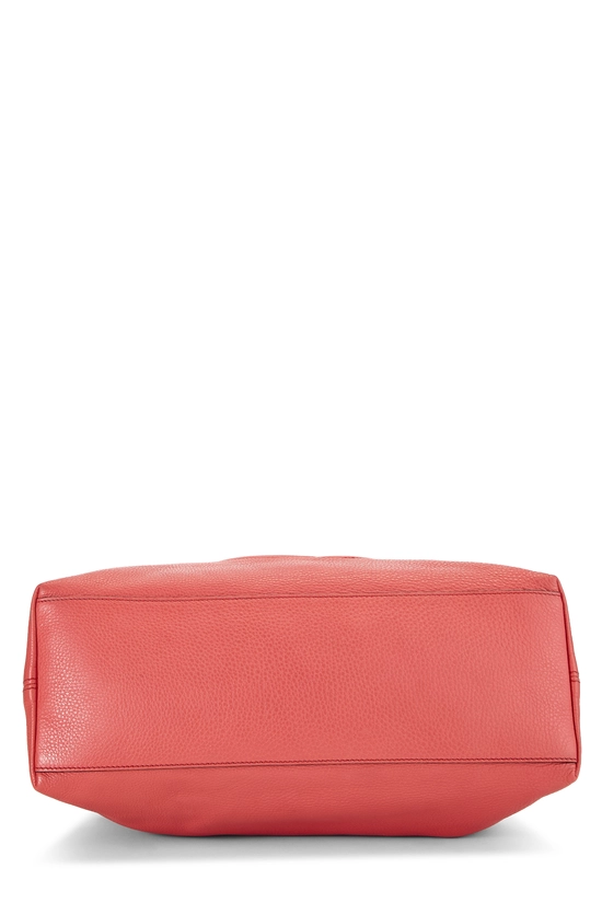 Pink Leather Soho Chain Tote, , large image number 4