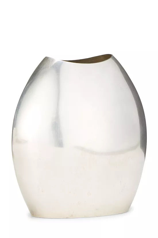 Silver Plated Bean Vase Small, , large image number 1