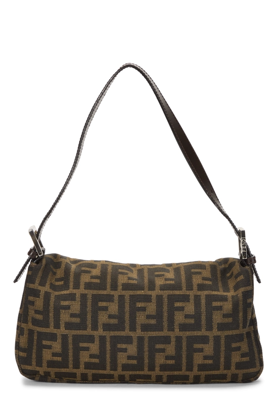 Brown Zucca Canvas Baguette, , large image number 3