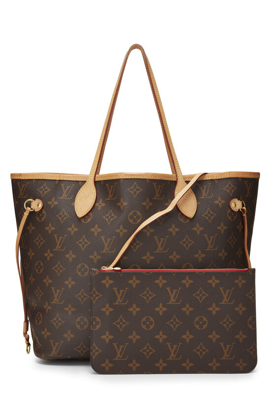 Red Monogram Canvas Neo Neverfull MM, , large image number 3