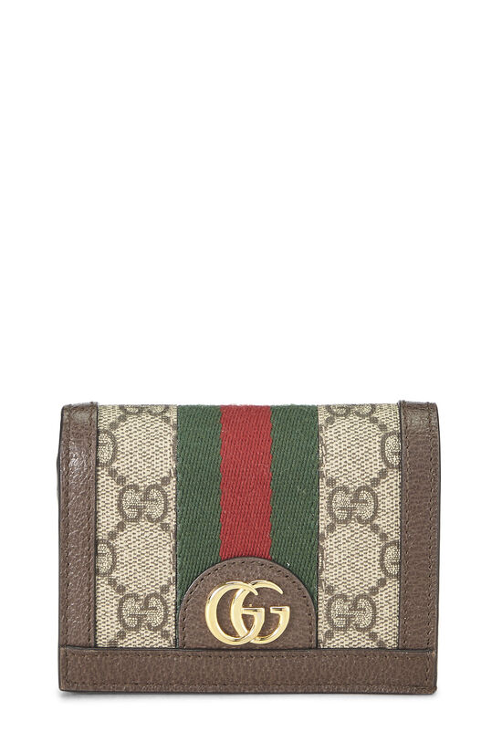 Original GG Supreme Canvas Ophidia French Wallet, , large image number 0