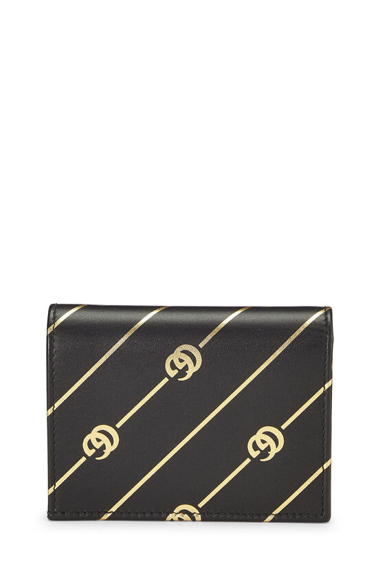 Gucci Jumbo GG Leather Cardholder - Black