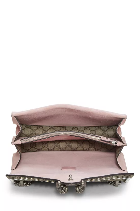 Original GG Supreme Canvas Embellished Dionysus Bag Medium, , large image number 5