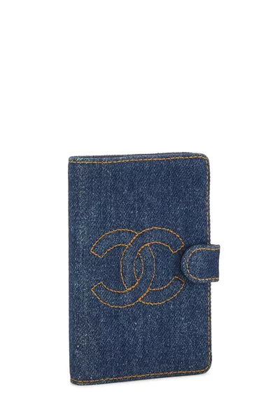 Blue Denim 'CC' Agenda Small, , large