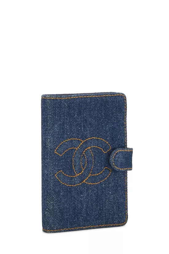 Blue Denim 'CC' Agenda Small, , large image number 1