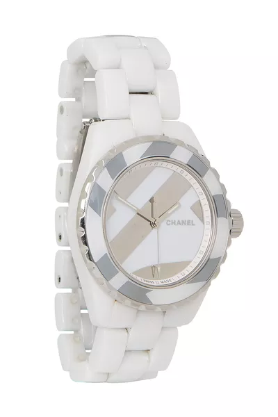 White Ceramic J12 Untitled Watch