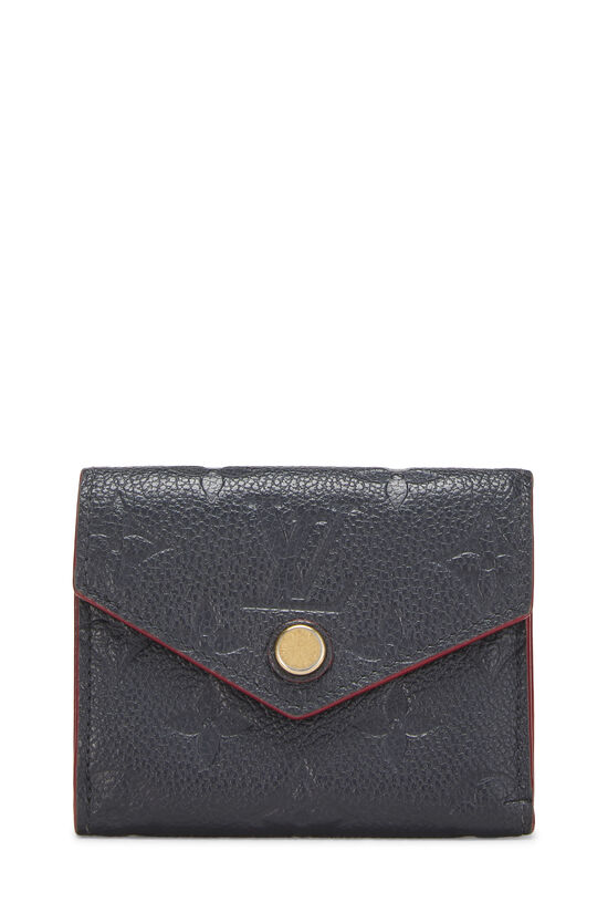 Bleu Infini Monogram Empreinte Zoe Wallet, , large image number 0