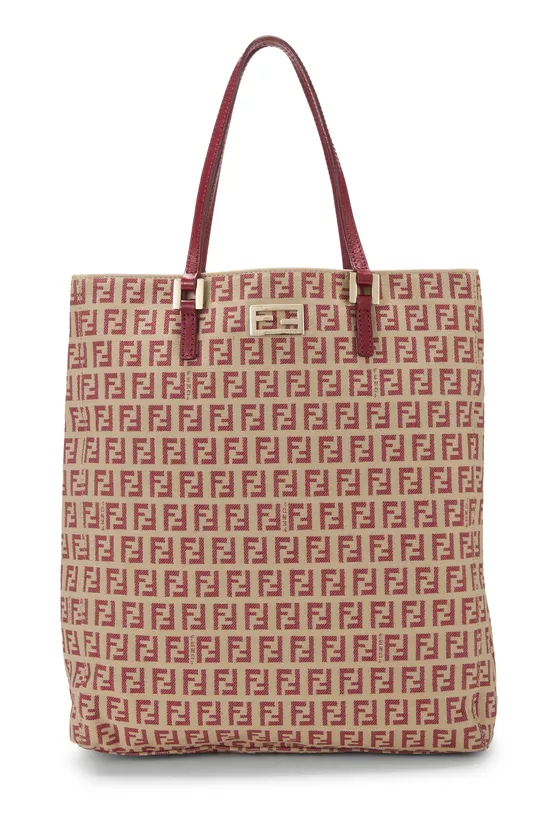 Red Zucchino Canvas Vertical Tote Small, , large image number 0