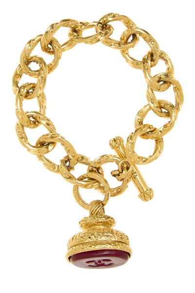 Red Gripoix Bracelet, , large