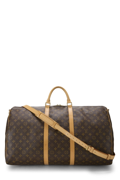 Monogram Canvas Keepall Bandouliere 60
