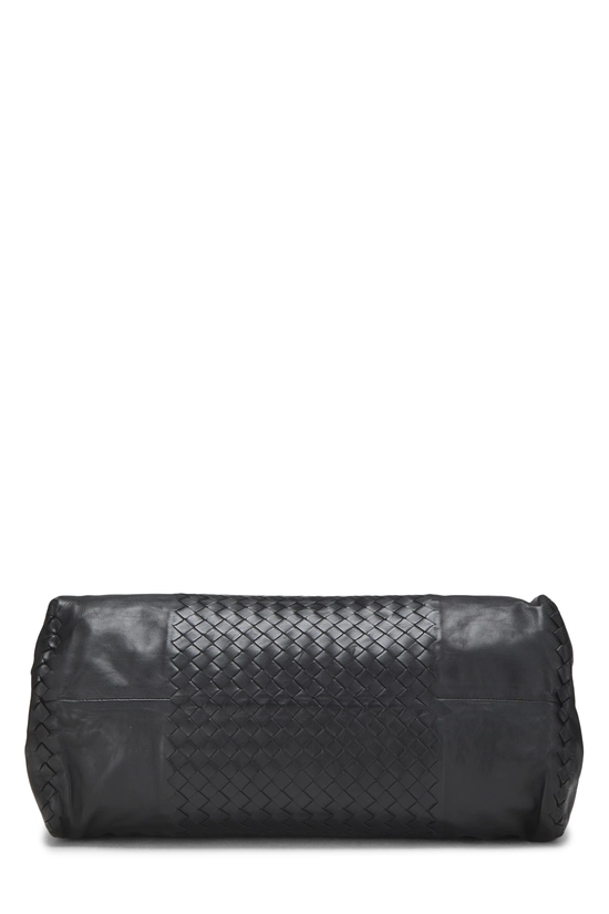Black Intrecciato Tote, , large image number 4