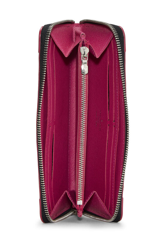 Black Epi Blooming Corners Clemence Wallet, , large image number 3