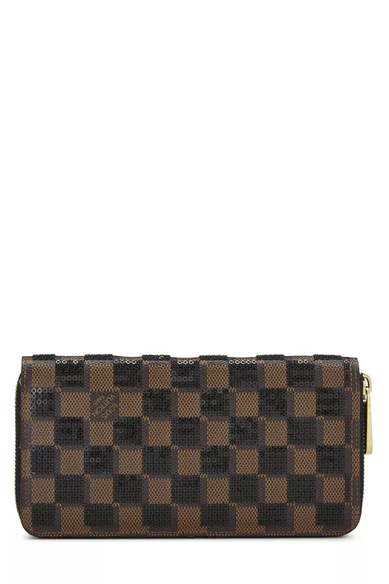 Damier Paillettes Zippy Continental, , large image number 2