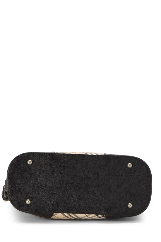 Black House Check Jacquard Shoulder Bag, , large image number 4