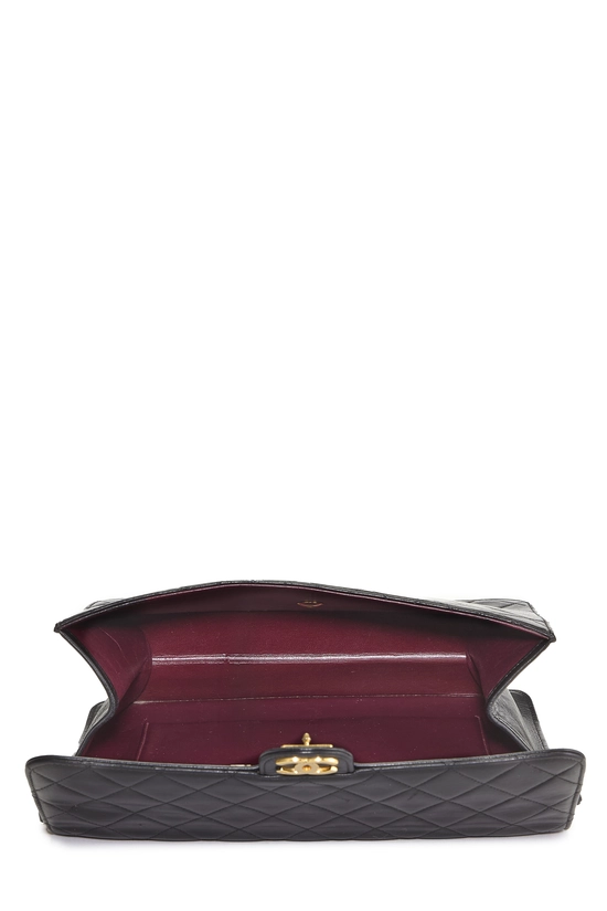 Black Quilted Lambskin Ex Flap Medium, , large image number 5