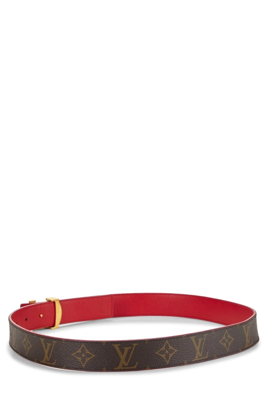 Monogram Canvas LV Initiales Reversible Ceinture 80, , large image number 2